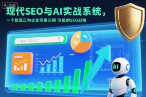 现代SEO与AI实战系统，一个能真正为企业带来长期价值的SEO战略（英语+中文字幕）-一号资源库