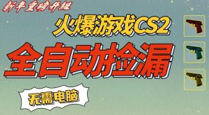 CS2交易市场全自动捡漏賺钱，新年好项目，无需玩游戏，一部手机轻松日入5张，稳定副业【揭秘】-一号资源库