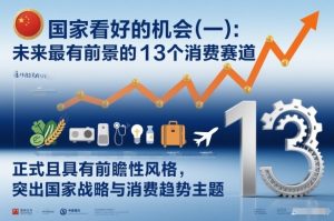 付费文章：国家看好的机会(一):未来最有前景的13个消费赛道-一号资源库